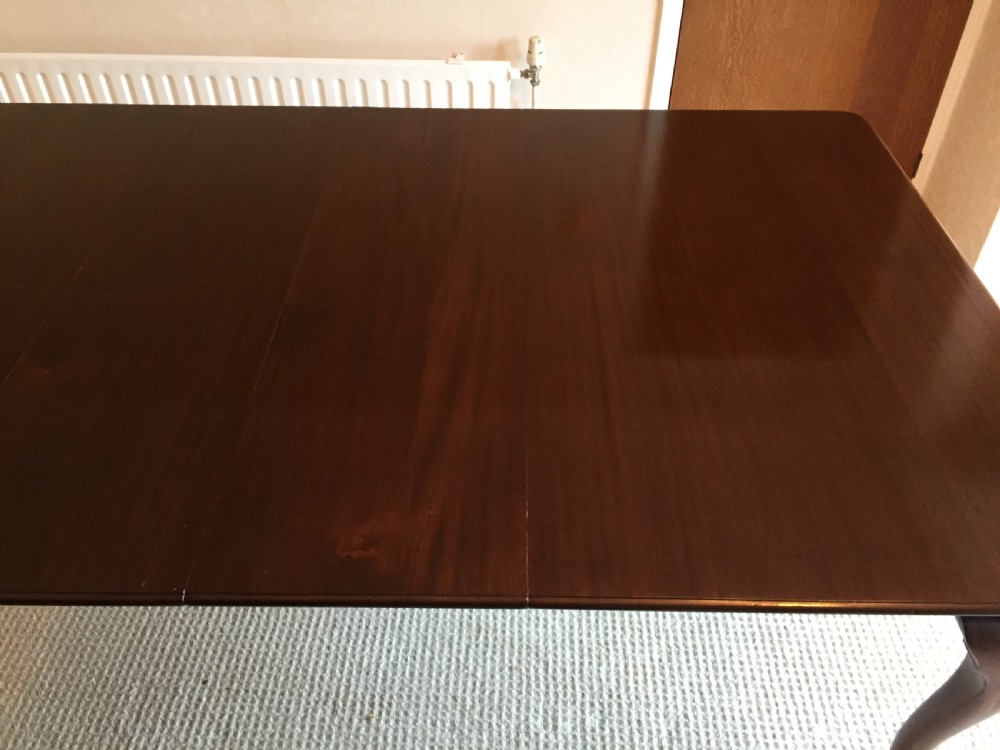 19th century mahogany dining table to seat eight View III
