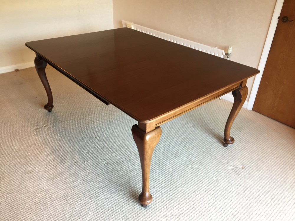 19th century mahogany dining table to seat eight View VI