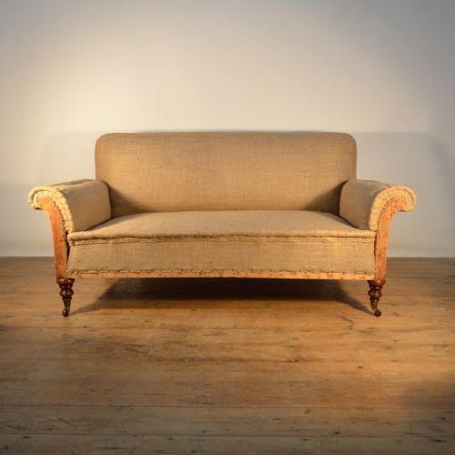 1930'S Two Seater Sofa.  Reupholstery Included