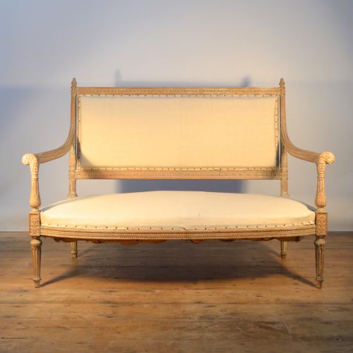 19th Century French Sofa (Inc Full Reupholstery)