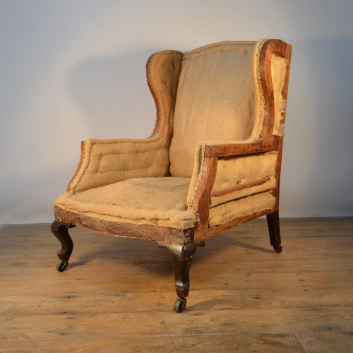 Cabriole Legged Armchair (Inc Reupholstery)