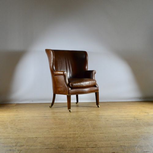 19th Century English Barrel Back Chair