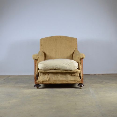 fig 1. Deep Seated English Armchair Upholstery included