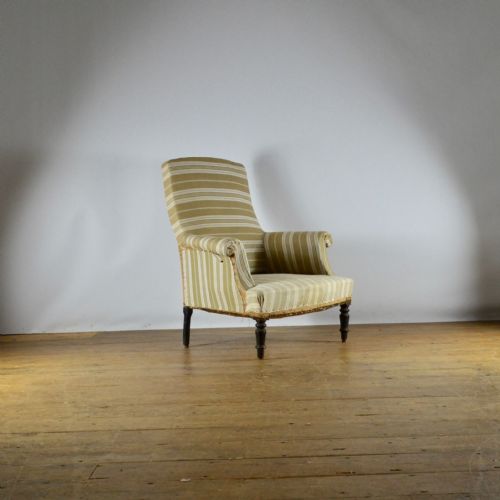 French Fauteuil, Full Reupholstery Included
