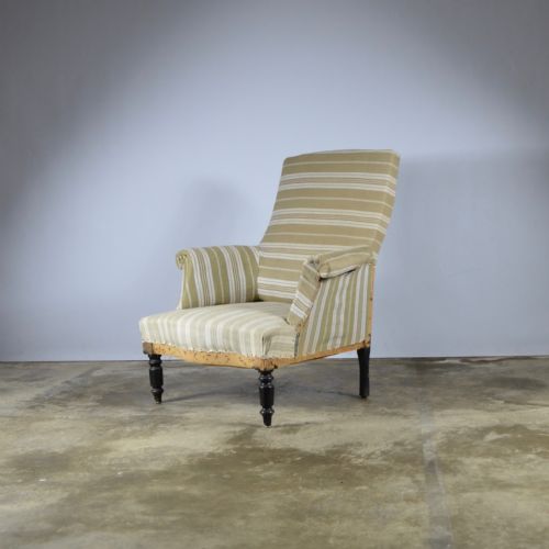 French Fauteuil, Full Reupholstery Included