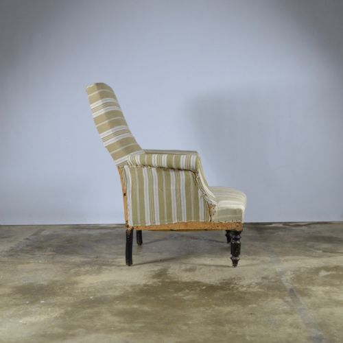 fig 1. French Fauteuil, full reupholstery included
