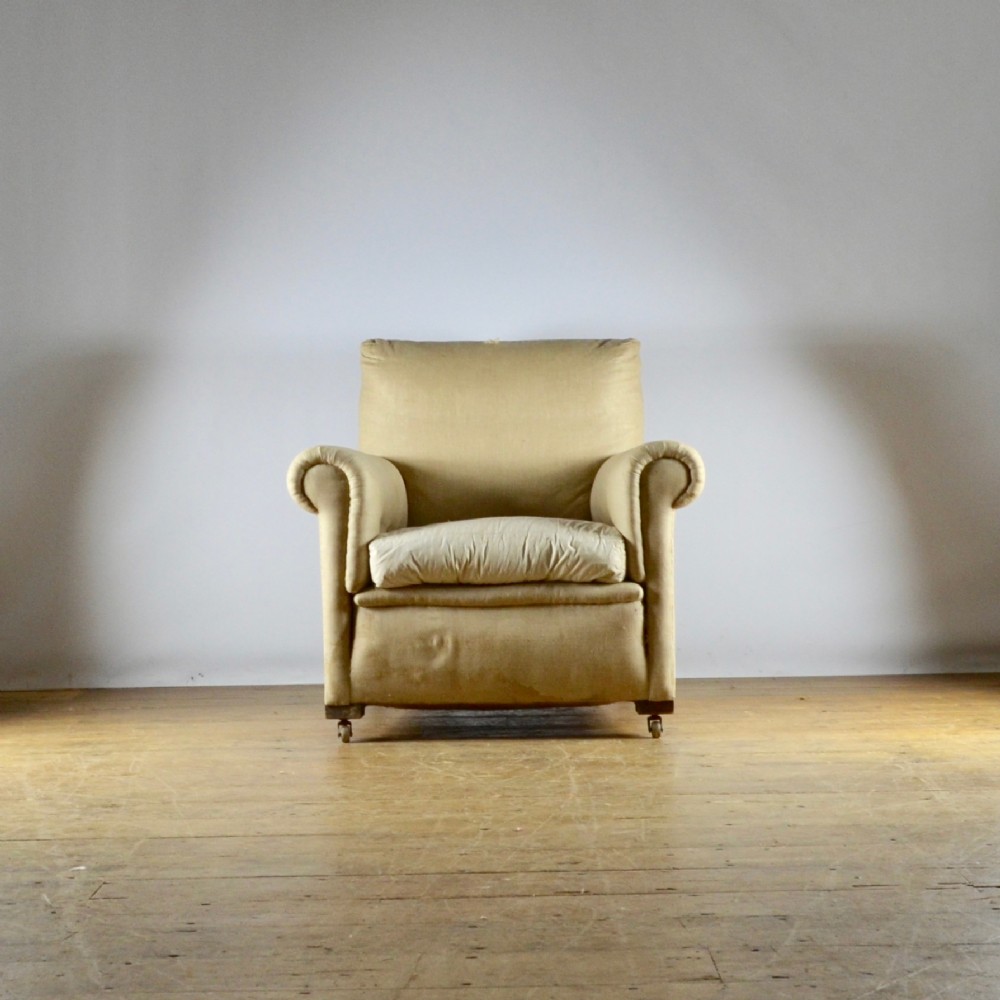English Armchair, full reupholstery included