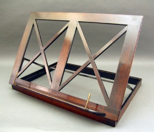 REGENCY ROSEWOOD MUSICBOOK STAND - ADDITIONAL PHOTO 1
