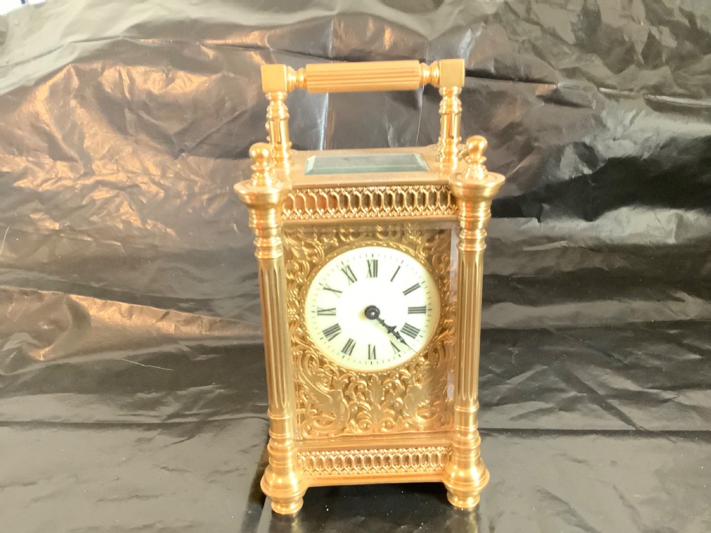 Rare French carriage clock