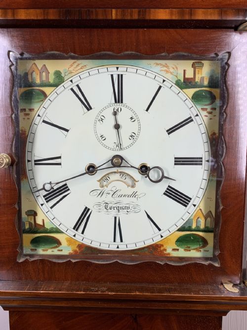 FINE EIGHT DAY LONGCASE CLOCK STUNNING TORQUAY MAKER - ADDITIONAL PHOTO 3