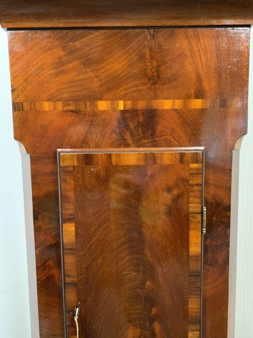 FINE EIGHT DAY LONGCASE CLOCK STUNNING TORQUAY MAKER - ADDITIONAL PHOTO 4