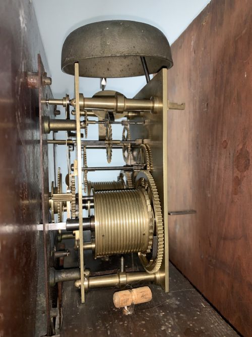 FINE EIGHT DAY LONGCASE CLOCK STUNNING TORQUAY MAKER - ADDITIONAL PHOTO 8