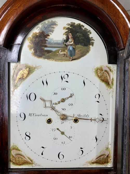 GEORGIAN LONGCASE CLOCK STUNNING AND IMPOSING - ADDITIONAL PHOTO 4