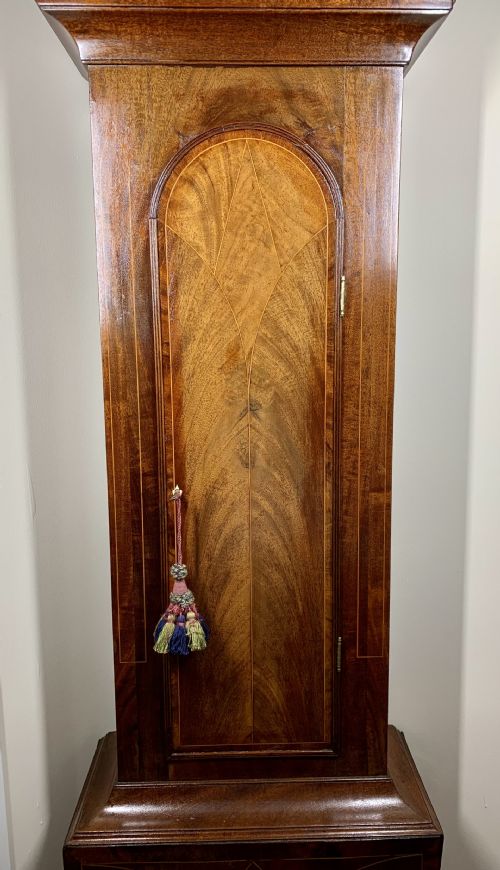 GEORGIAN LONGCASE CLOCK STUNNING AND IMPOSING - ADDITIONAL PHOTO 11