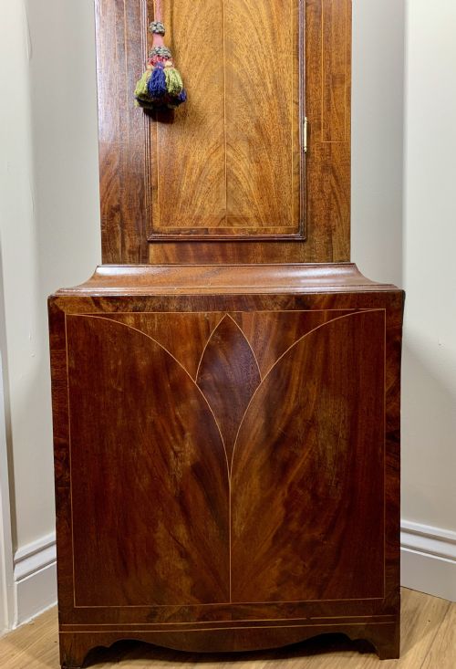 GEORGIAN LONGCASE CLOCK STUNNING AND IMPOSING - ADDITIONAL PHOTO 12