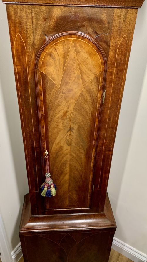 GEORGIAN LONGCASE CLOCK STUNNING AND IMPOSING - ADDITIONAL PHOTO 15