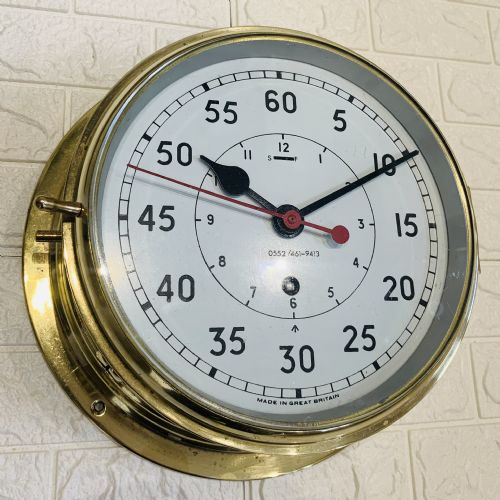 ADMIRALTY SHIPS CLOCK WW2 EXCELLENT CONDITION - ADDITIONAL PHOTO 9