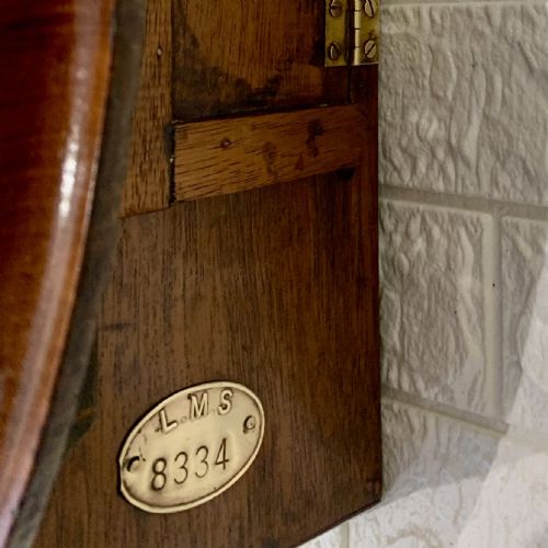 LMS FUSEE RAILWAY WALL DIAL CLOCK EXQUISITE - ADDITIONAL PHOTO 5