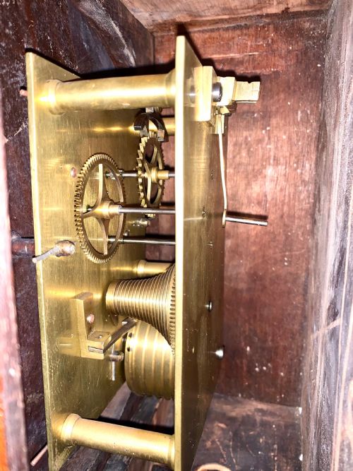 LMS FUSEE RAILWAY WALL DIAL CLOCK EXQUISITE - ADDITIONAL PHOTO 7