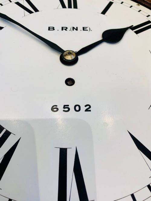 LNER FUSEE RAILWAY WALL DIAL CLOCK STUNNING - ADDITIONAL PHOTO 5