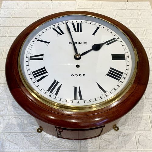 LNER FUSEE RAILWAY WALL DIAL CLOCK STUNNING - ADDITIONAL PHOTO 11