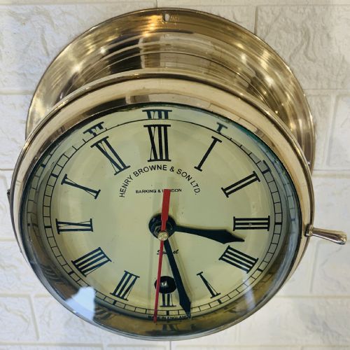 SESTREL SHIPS WALL CLOCK EXCELLENT CONDITION - ADDITIONAL PHOTO 2