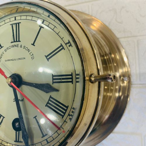 SESTREL SHIPS WALL CLOCK EXCELLENT CONDITION - ADDITIONAL PHOTO 3