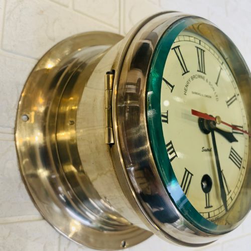 SESTREL SHIPS WALL CLOCK EXCELLENT CONDITION - ADDITIONAL PHOTO 4