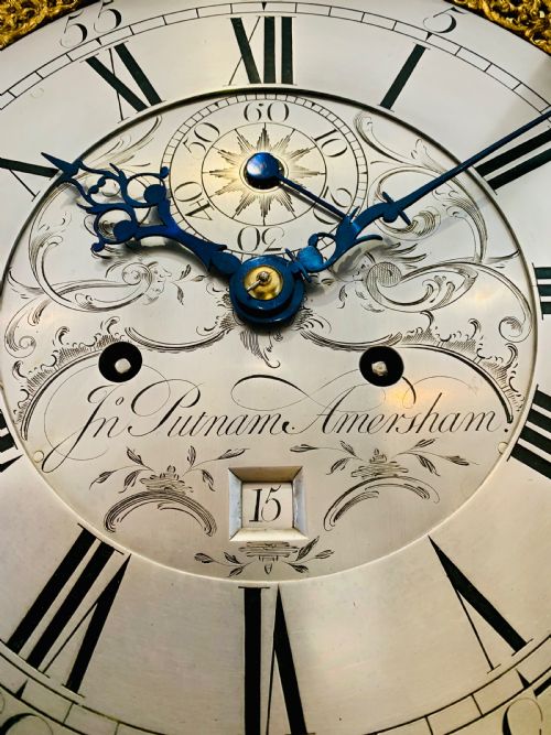 ELEGANT REGENCY OAK LONGCASE CLOCK SUPERB EXAMPLE - ADDITIONAL PHOTO 4