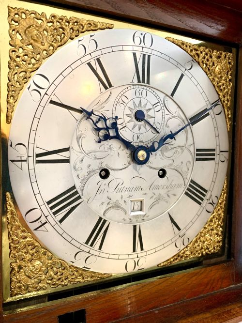 ELEGANT REGENCY OAK LONGCASE CLOCK SUPERB EXAMPLE - ADDITIONAL PHOTO 5