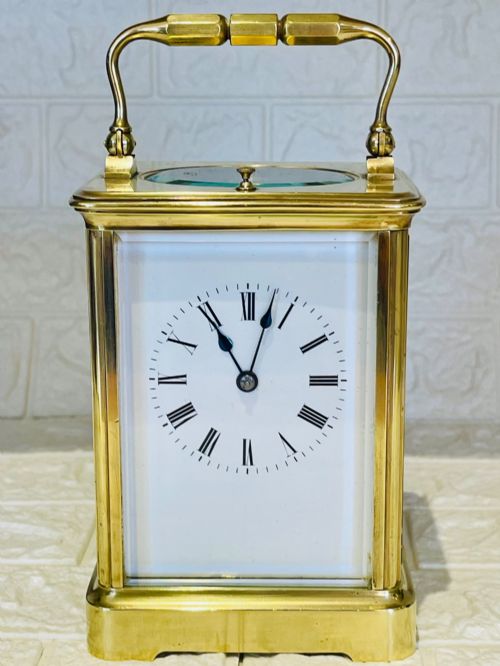 VICTORIAN REPEAT BELL STRIKE CARRIAGE CLOCK STUNNING - ADDITIONAL PHOTO 9