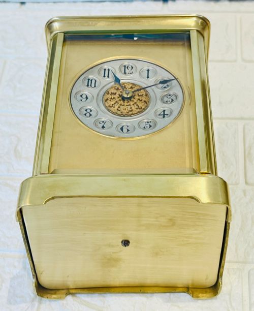 STRIKE REPEAT CARRIAGE CLOCK SUPERB CONDITION - ADDITIONAL PHOTO 14