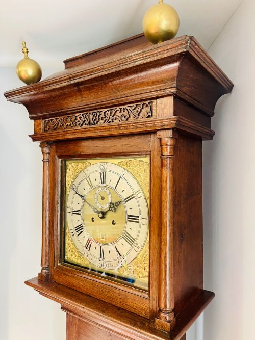 EARLY RARE MAGNIFICENT LONGCASE CLOCK CHESTER - ADDITIONAL PHOTO 4