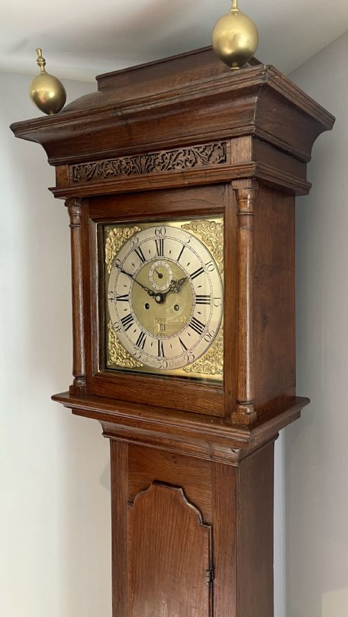 EARLY RARE MAGNIFICENT LONGCASE CLOCK CHESTER - ADDITIONAL PHOTO 8