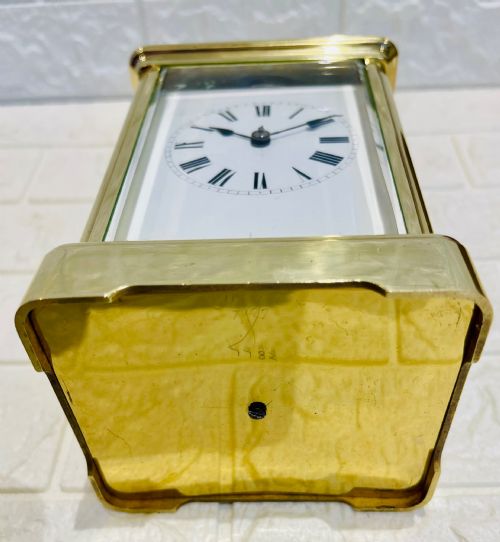 FRENCH STRIKING CARRIAGE CLOCK LOVELY CONDITION - ADDITIONAL PHOTO 6