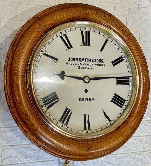 LMS RARE RAILWAY DIAL WALL CLOCK STUNNING - ADDITIONAL PHOTO 4
