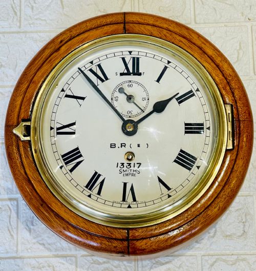 Rare British Rail East Waterways Wall Clock