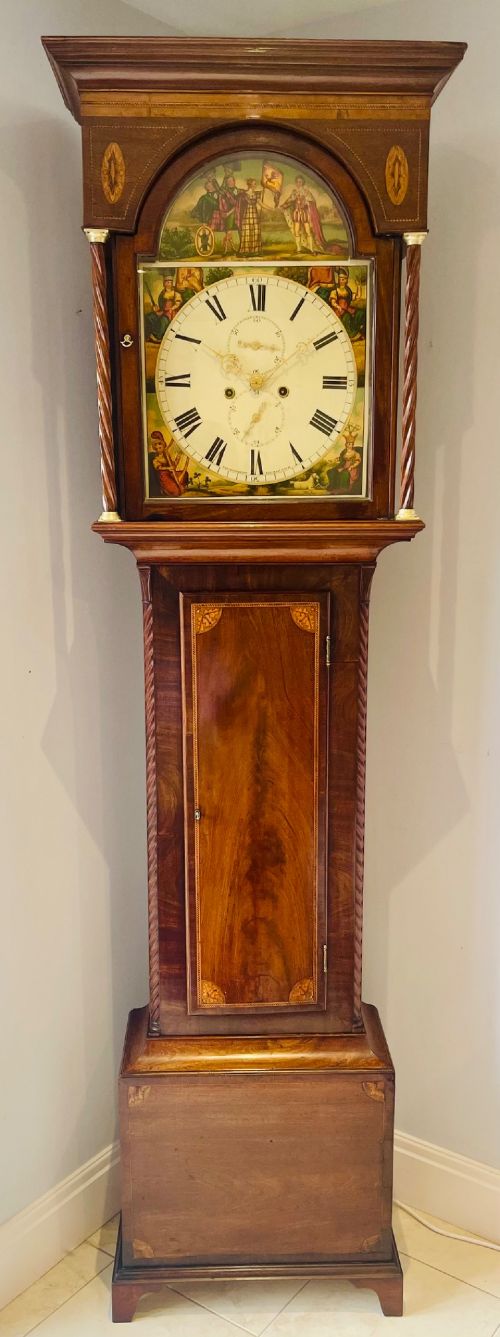 Scottish Georgian Longcase Clock, Stunning, Famous Maker