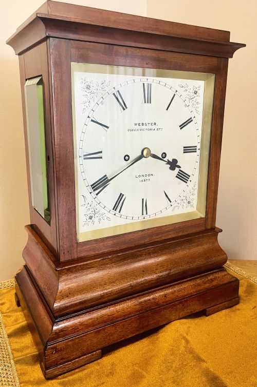 Large Four Glass Deadbeat Fusee Bracket Clock