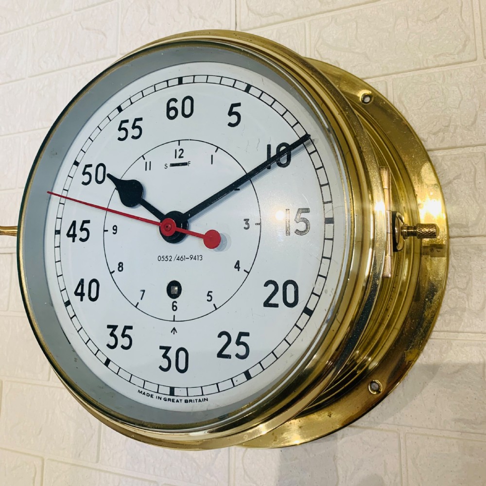 Admiralty Ships Clock, WW2, Excellent Condition  View III