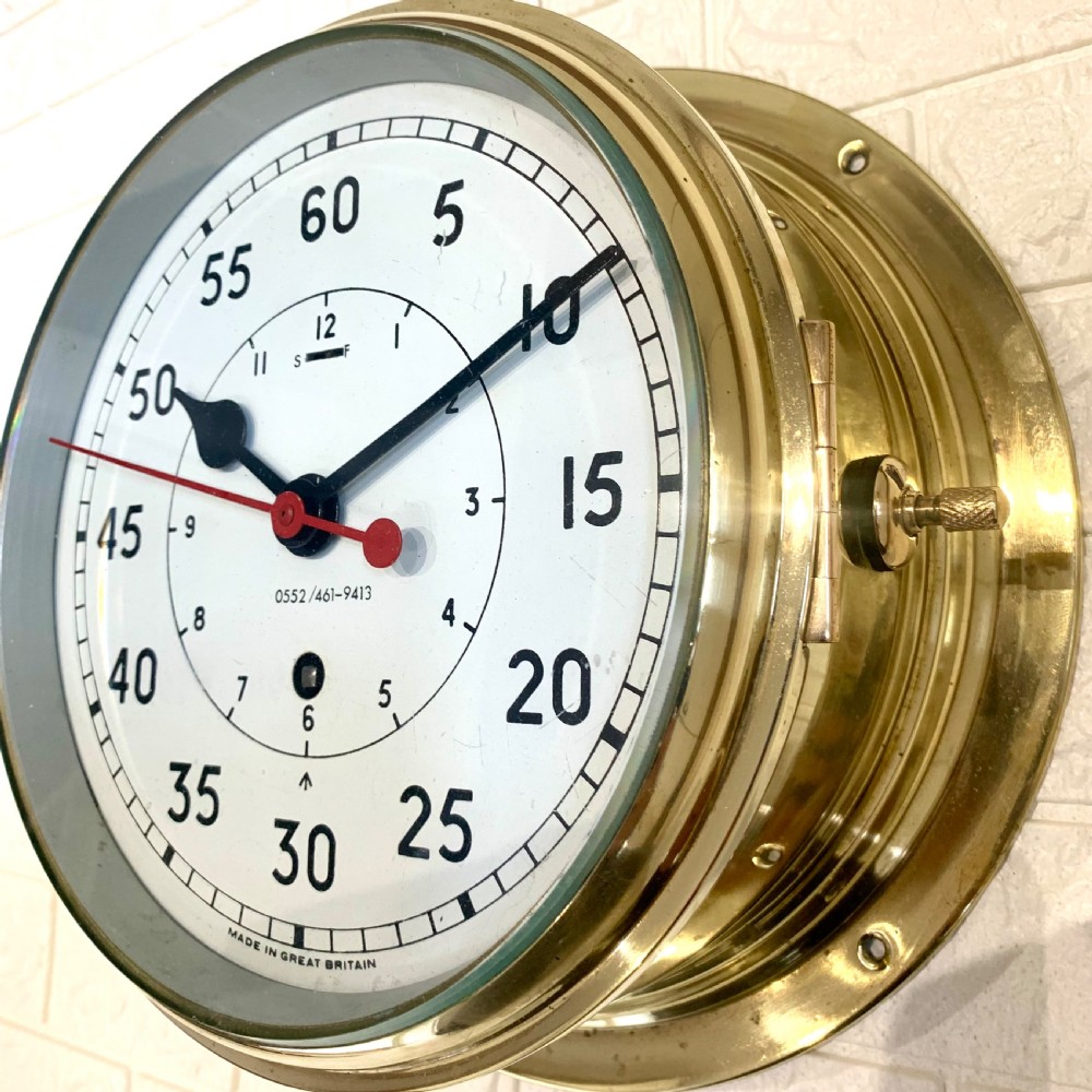 Admiralty Ships Clock, WW2, Excellent Condition  View VI