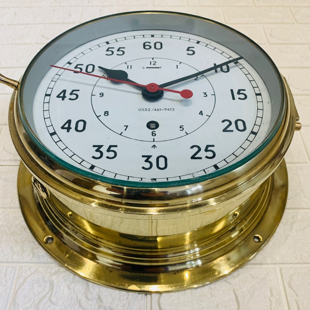 Admiralty Ships Clock, WW2, Excellent Condition  View IX