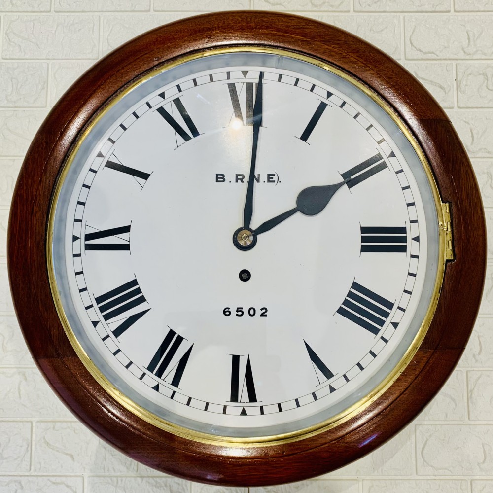 L.N.E.R Fusee Railway Wall Dial Clock, Stunning