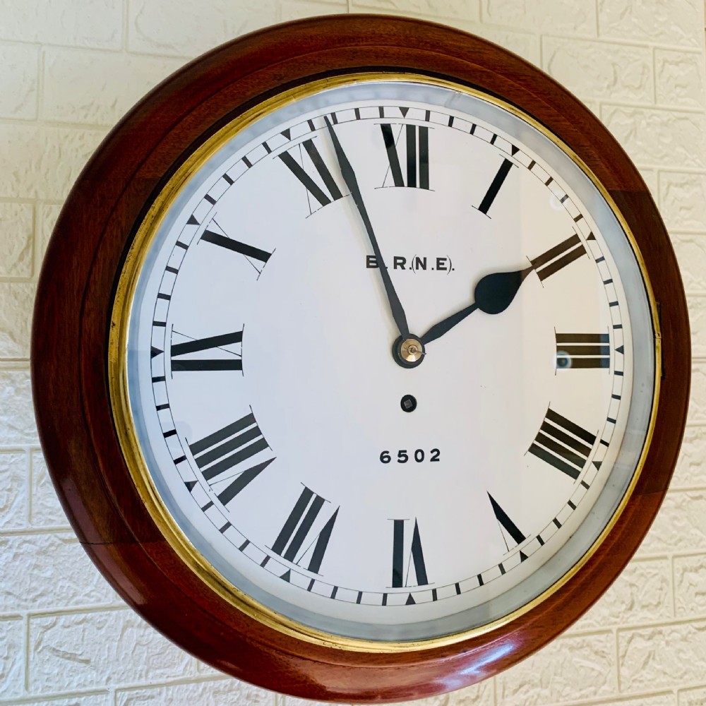 L.N.E.R Fusee Railway Wall Dial Clock, Stunning View III