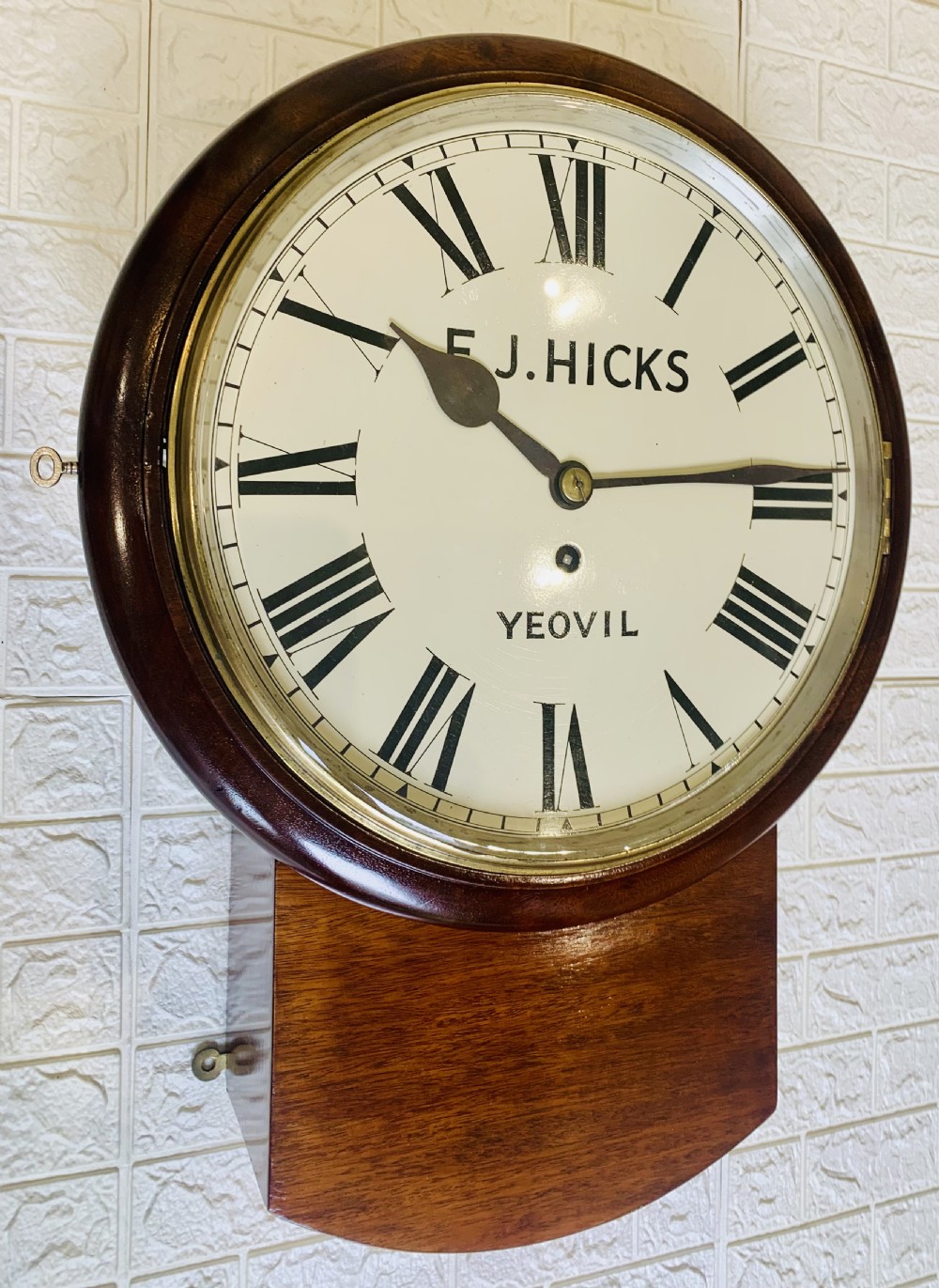 Fine Fusee Dial Wall Clock, Superb Condition View II