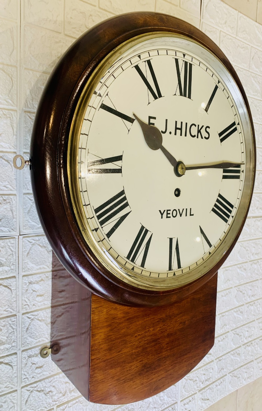 Fine Fusee Dial Wall Clock, Superb Condition View III