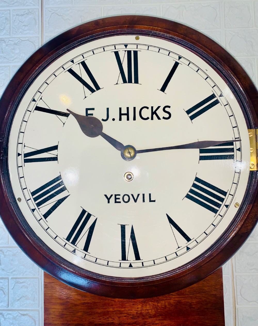 Fine Fusee Dial Wall Clock, Superb Condition View X