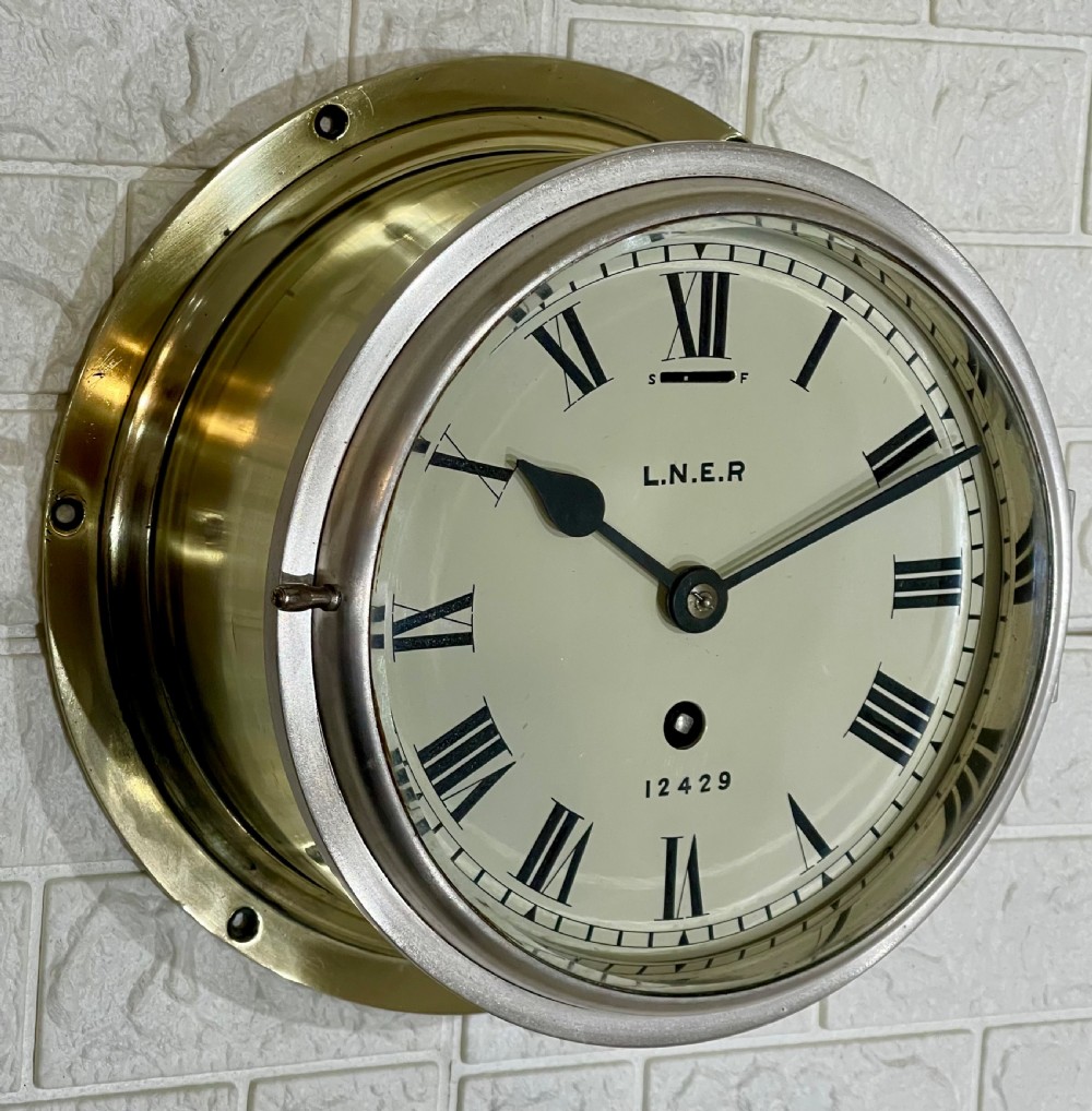 LNER Railway Ships Clock, Extremely Rare