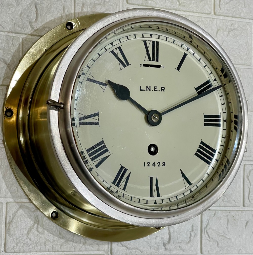 LNER Railway Ships Clock, Extremely Rare View V