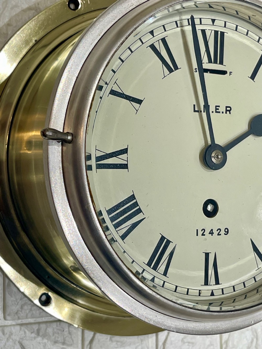 LNER Railway Ships Clock, Extremely Rare View IX